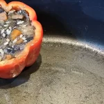 Posne punjene paprike sa pečurkama | Punjenje paprika | Postupak 5 | Slika 3/8