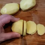 Posne punjene paprike sa pečurkama | Priprema paprika i krompira | Postupak 4 | Slika 7/8