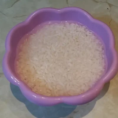 Posne punjene paprike sa pečurkama | Priprema pirinča | Postupak 2 | Slika 2/2