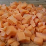 Posne punjene paprike sa pečurkama | Priprema povrća | Postupak 1 | Slika 3/5