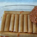 Kaneloni bolonjez | Premazivanje kanelona | Postupak 3 | Slika 1/6