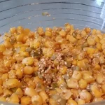 Kukuruz salata sa susamom | Priprema sastojaka za salatu | Postupak 2 | Slika 6/6