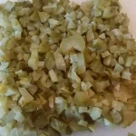 Kukuruz salata sa susamom | Priprema sastojaka za salatu | Postupak 2 | Slika 2/6