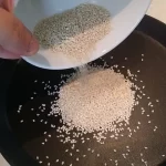 Kukuruz salata sa susamom | Priprema susama | Postupak 1 | Slika 1/4