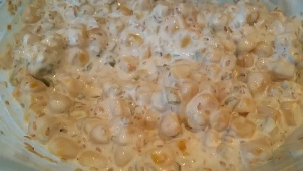 Kukuruz salata sa susamom 2 | Istaknuta slika 2/4 | Salata, prilog, ili, kao, lagani, samostalni, obrok, odaberite, sami