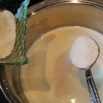 Oblande trio slatkih slojeva | Priprema drugog fila  | Postupak 3 | Slika 3/9