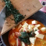 Cušpajz od graška | Dodavanje ostalih sastojaka | Postupak 4 | Slika 2/6