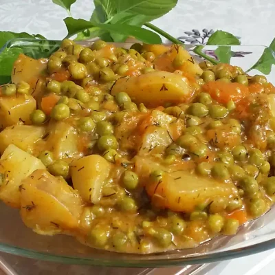 Cušpajz od graška | Serviranje | Postupak 5 | Slika 3/3