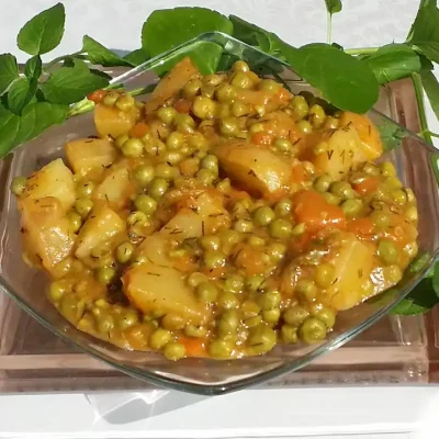 Cušpajz od graška | Serviranje | Postupak 5 | Slika 2/3