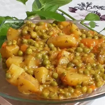 Cušpajz od graška | Serviranje | Postupak 5 | Slika 1/3