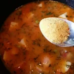 Cušpajz od graška | Dodavanje ostalih sastojaka | Postupak 4 | Slika 4/6