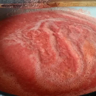 Domaći kuvani paradajz | Kuvanje paradajza | Postupak 4 | Slika 1/3