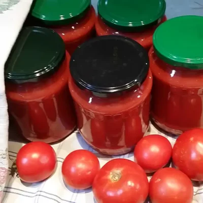 Domaći kuvani paradajz | Punjenje tegli | Postupak 6 | Slika 2/3