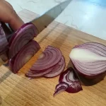 Salata od paradajza i crvenog luka 16 | Istaknuta slika 2/4 | Klasična, osvežavajuća, savršena, za, tople, dane