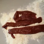 Svinjska džigerica u sosu | Prženje džigerice | Postupak 1 | Slika 2/6