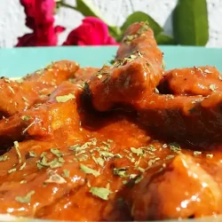 Svinjska džigerica u sosu