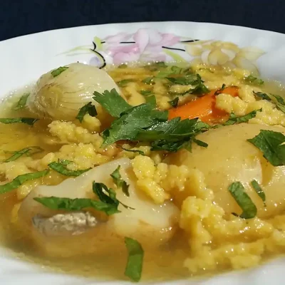 Tarana od griza za supu | Serviranje | Postupak 3 | Slika 2/2