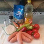 Kobasica sa pirinčom i povrćem iz rerne 1 | Istaknuta slika 4/4 | Kad, se, neraskidiva, trojka, u, rerni, udruže, ručak, je, zagarantovan