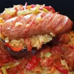 Kobasica sa pirinčom i povrćem iz rerne 5 | Istaknuta slika 1/4 | Kad, se, neraskidiva, trojka, u, rerni, udruže, ručak, je, zagarantovan