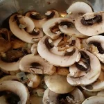 Sos od pečuraka | Dinstanje povrća | Postupak 2 | Slika 5/6
