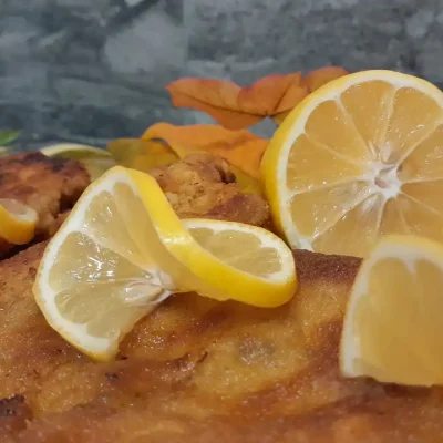 Bečka šnicla na Banatski način | Serviranje  | Postupak 4 | Slika 2/3