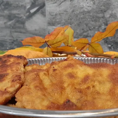 Bečka šnicla na Banatski način | Serviranje  | Postupak 4 | Slika 1/3