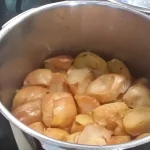 Domaći pire od jabuka | Blendiranje i dodavanje ostalih sastojaka | Postupak 4 | Slika 2/12