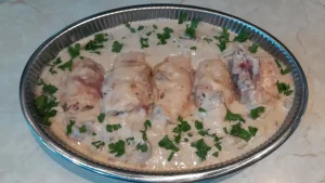 Pileće rolnice u sosu od pečuraka 1- Istaknuta slika