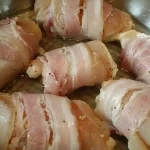 Pileće rolnice u sosu od pečuraka | Pečenje rolnica | Postupak 4 | Slika 2/4