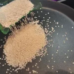 Salata od cvekle sa susamom | Priprema susama | Postupak 3 | Slika 1/7