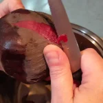 Salata od cvekle sa susamom | Obrada cvekle | Postupak 2 | Slika 3/6