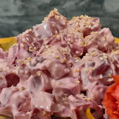 Salata od cvekle sa susamom | Serviranje | Postupak 5 | Slika 3/3