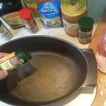 Svinjska rebra u BBQ sosu i povrćem iz rerne | Priprema rebra | Postupak 1 | Slika 1/15