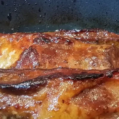 Svinjska rebra u BBQ sosu i povrćem iz rerne