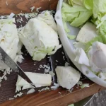 Tradicionalni kiseli kupus za zimnicu | Priprema rendanog kupusa | Postupak 1 | Slika 5/8