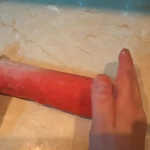 Prugasti božićni kolačići | Priprema testa za formiranje oblika | Postupak 3 | Slika 2/5