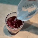 Sirup od kupina | serviranje i dekoracija čaše | Postupak 6 | Slika 6/8