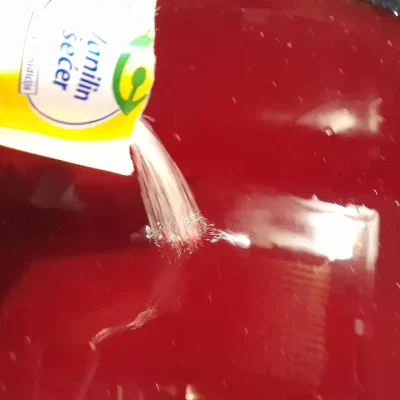 Sirup od kupina | Kuvanje 1 ture sirupa | Postupak 4 | Slika 2/3