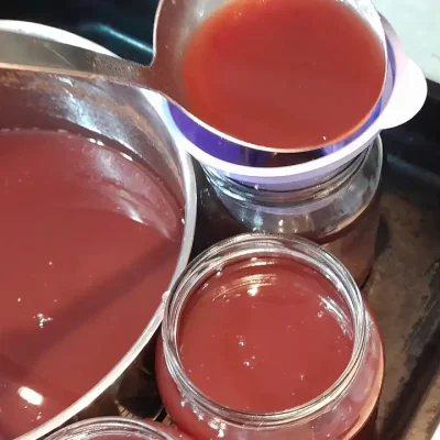 Sirup od kupina | BONUS: Sipanje soka u flaše ili tegle, druge ture | Postupak 9 | Slika 2/3