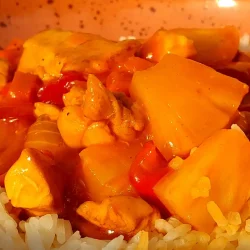 Piletina u slatko-kiselom sosu sa ananasom 47