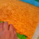 Slani rolat sa bundevom | Motanje rolata | Postupak 4 | Slika 3/6