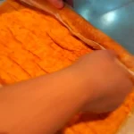 Slani rolat sa bundevom | Filovanje rolata | Postupak 6 | Slika 1/8