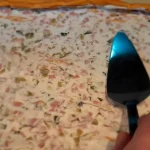 Slani rolat sa bundevom | Filovanje rolata | Postupak 6 | Slika 3/8