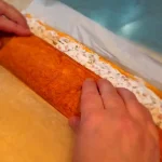 Slani rolat sa bundevom | Filovanje rolata | Postupak 6 | Slika 6/8