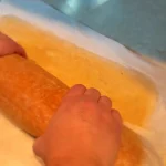 Slani rolat sa bundevom | Filovanje rolata | Postupak 6 | Slika 7/8