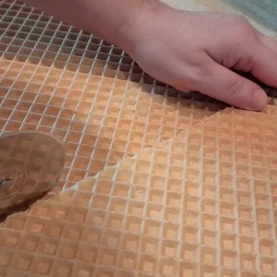 Napolitanka oblande | Priprema keksa i oblatni | Postupak 1 | Slika 3/3