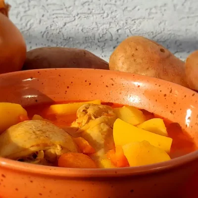 Pileći paprikaš | Serviranje | Postupak 5 | Slika 1/3