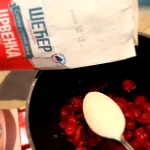 Torta slatki greh | Priprema fila od višanja | Postupak 3 | Slika 2/8