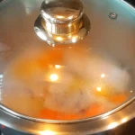 Boranija zapečena u rerni | Dinstanje povrća i mesa | Postupak 3 | Slika 9/10