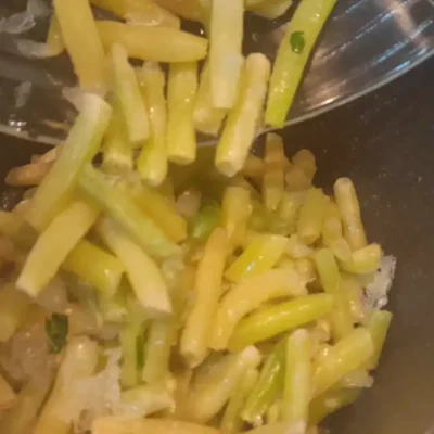 Boranija zapečena u rerni | Priprema boranije | Postupak 1 | Slika 1/3